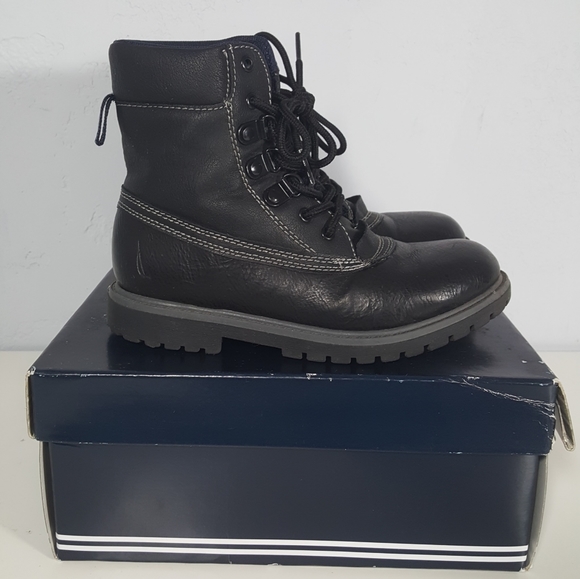 Nautica Alemeda Boots Black Sz. 1 Pre-owned - Picture 3 of 7